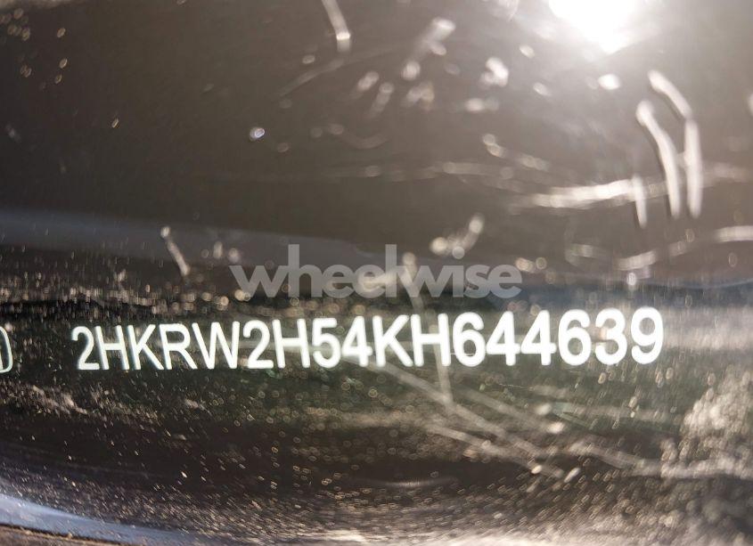 Photo 9 of 2019 Honda Cr-v EX (VIN 2HKRW2H54KH644639)