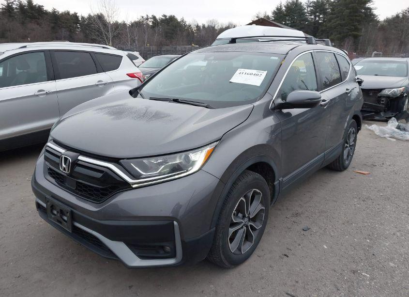 Photo 2 of 2021 Honda Cr-v AWD EX (VIN 2HKRW2H55MH650727)