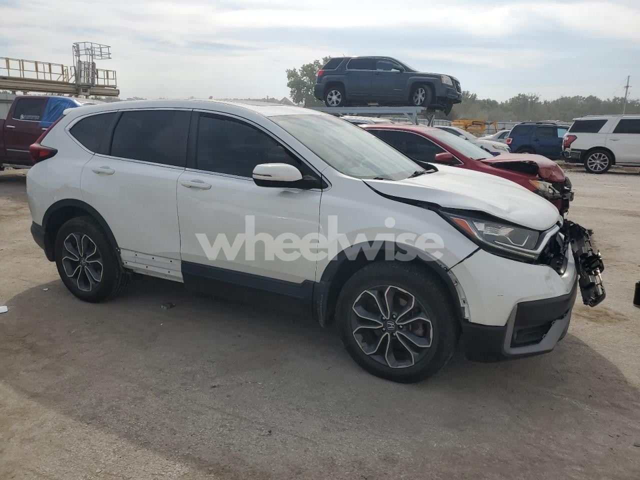 Photo 4 of 2022 HONDA CR-V EX (VIN 2HKRW2H55NH624307)