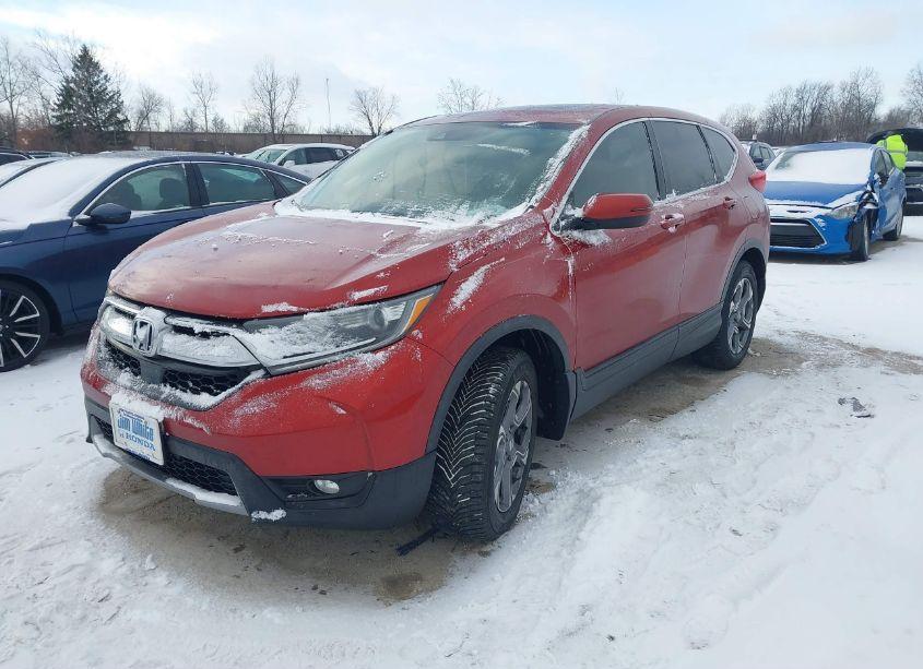 Photo 2 of 2018 Honda Cr-v EX (VIN 2HKRW2H56JH609874)