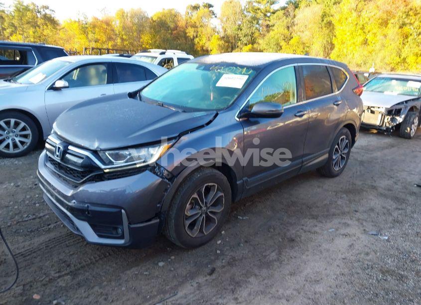 Photo 2 of 2021 Honda Cr-v AWD EX (VIN 2HKRW2H56MH658805)