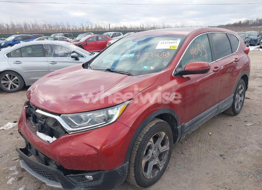 Photo 2 of 2018 Honda Cr-v EX (VIN 2HKRW2H58JH617166)