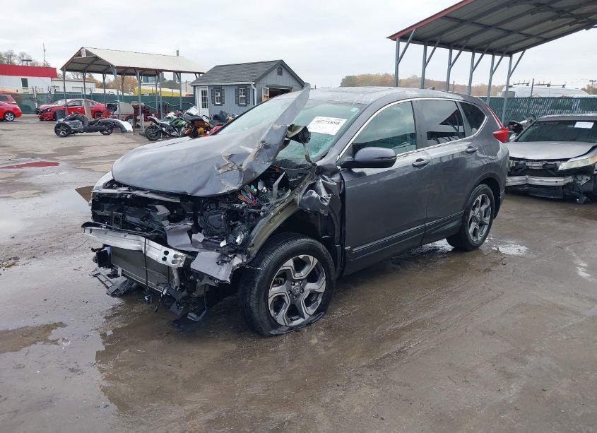 Photo 2 of 2018 Honda Cr-v EX (VIN 2HKRW2H59JH638284)