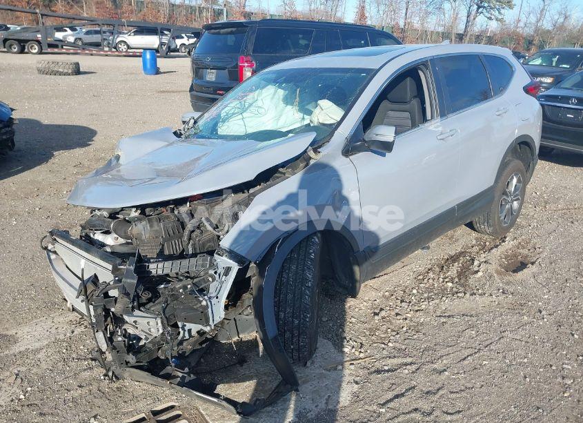 Photo 2 of 2021 Honda Cr-v AWD EX (VIN 2HKRW2H59MH657521)