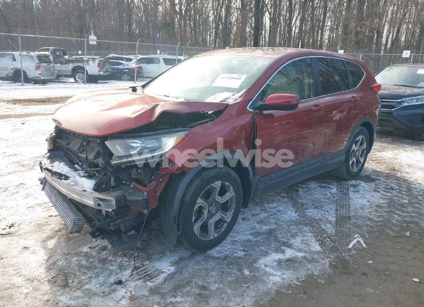 Photo 2 of 2018 Honda Cr-v EX (VIN 2HKRW2H5XJH649035)