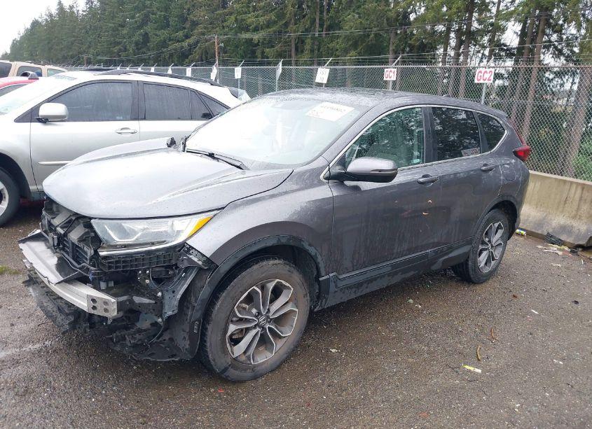 Photo 2 of 2021 Honda Cr-v AWD EX (VIN 2HKRW2H5XMH628903)