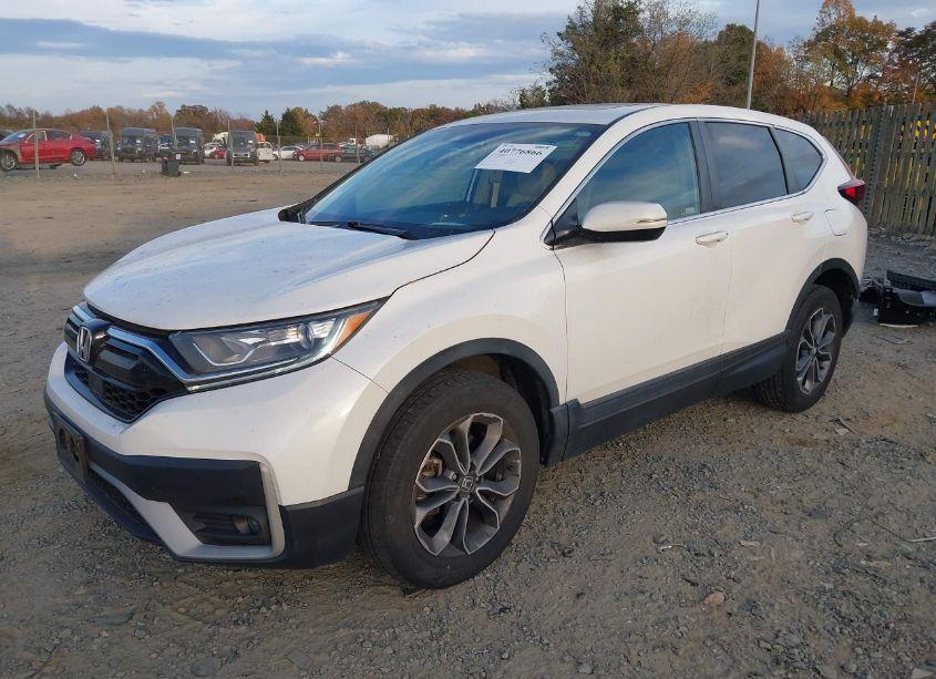 Photo 2 of 2022 Honda Cr-v AWD EX (VIN 2HKRW2H5XNH624299)