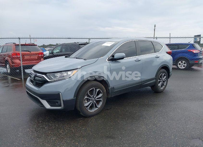 Photo 2 of 2022 Honda Cr-v AWD EX (VIN 2HKRW2H5XNH632256)