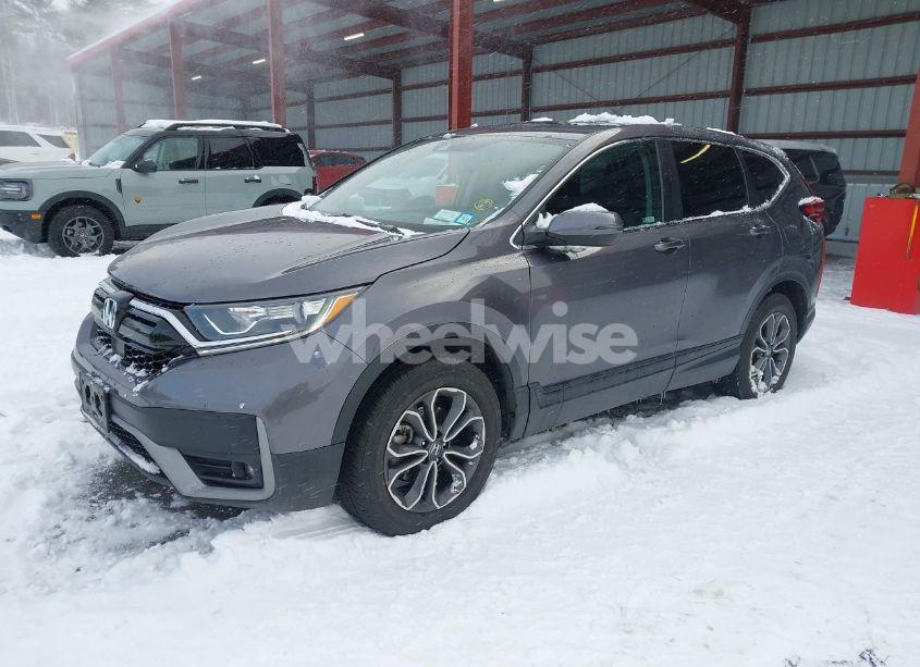 Photo 2 of 2021 Honda Cr-v AWD EX-L (VIN 2HKRW2H80MH660575)