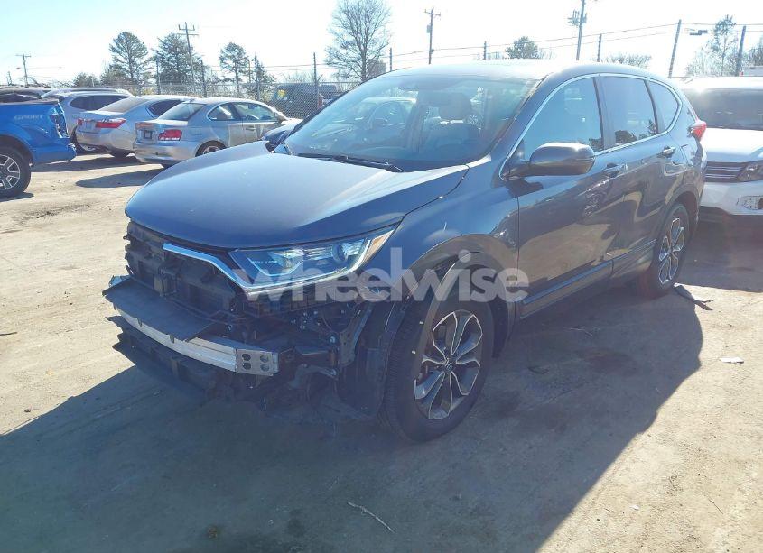 Photo 2 of 2022 Honda Cr-v AWD EX-L (VIN 2HKRW2H80NH650341)