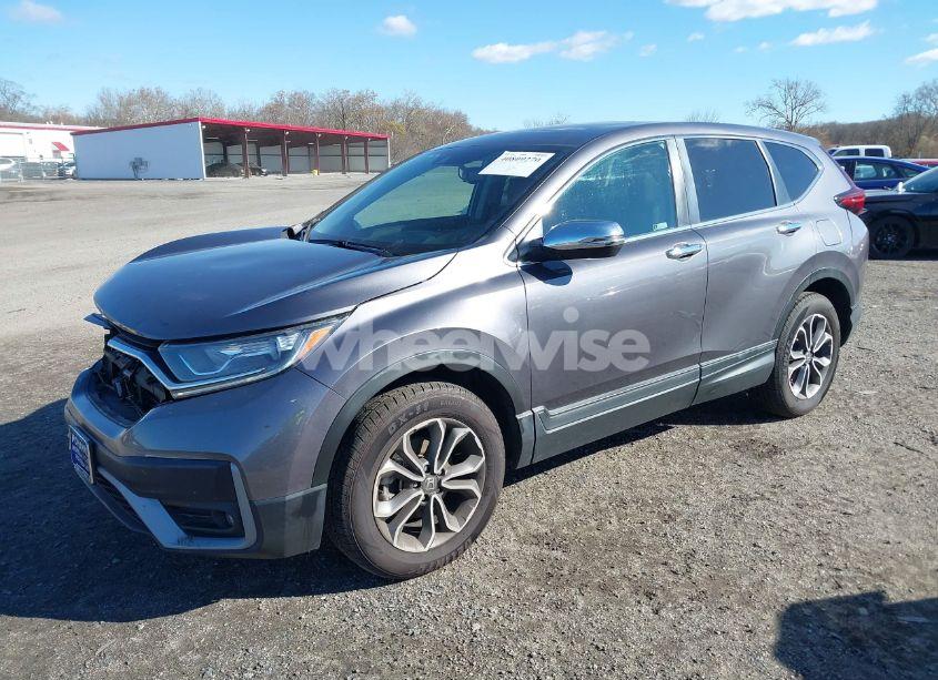Photo 2 of 2021 Honda Cr-v AWD EX-L (VIN 2HKRW2H82MH655054)