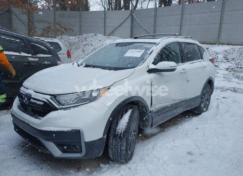 Photo 2 of 2021 Honda Cr-v AWD EX-L (VIN 2HKRW2H82MH677975)