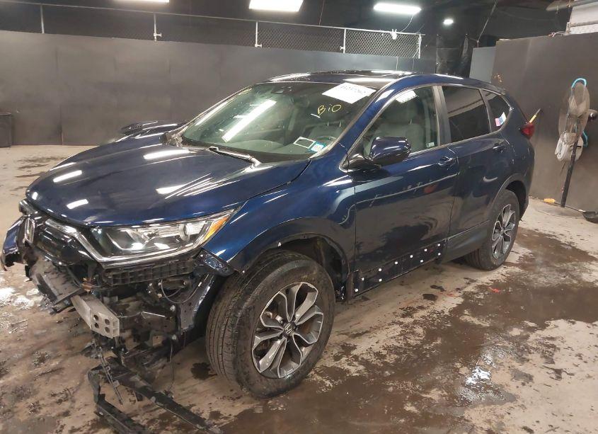 Photo 2 of 2022 Honda Cr-v AWD EX-L (VIN 2HKRW2H82NH617003)