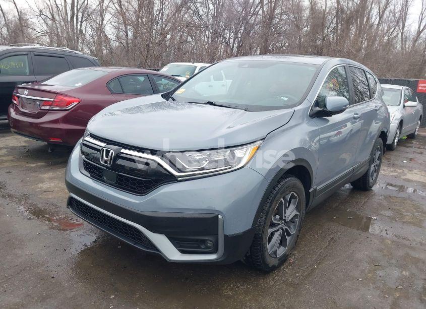 Photo 2 of 2021 Honda Cr-v AWD EX-L (VIN 2HKRW2H84MH628454)