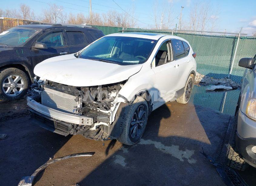 Photo 2 of 2021 Honda Cr-v AWD EX-L (VIN 2HKRW2H84MH679808)