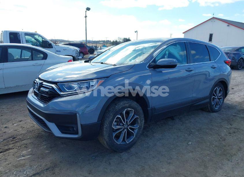 Photo 2 of 2021 Honda Cr-v AWD EX-L (VIN 2HKRW2H84MH683616)