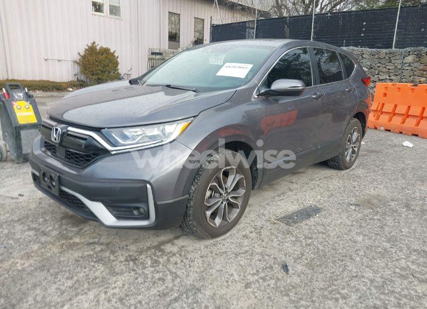 Photo 2 of 2022 Honda Cr-v AWD EX-L (VIN 2HKRW2H84NH652769)