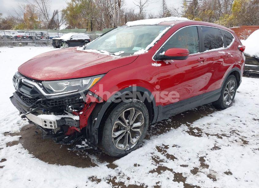 Photo 2 of 2021 Honda Cr-v AWD EX-L (VIN 2HKRW2H85MH659261)
