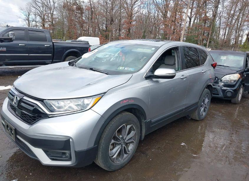 Photo 2 of 2022 Honda Cr-v AWD EX-L (VIN 2HKRW2H85NH602964)