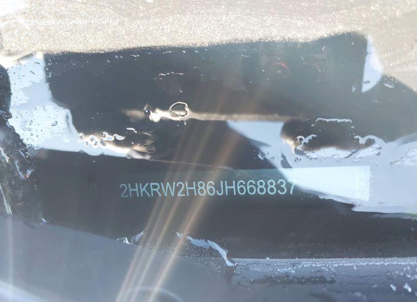 Photo 9 of 2018 Honda Cr-v EX-L/EX-L NAVI (VIN 2HKRW2H86JH668837)