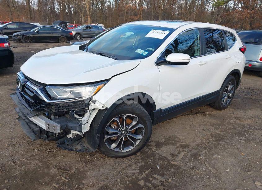 Photo 2 of 2021 Honda Cr-v AWD EX-L (VIN 2HKRW2H86MH610828)