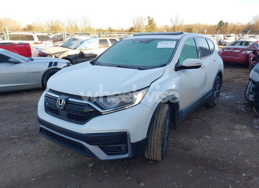 Photo 2 of 2021 Honda Cr-v AWD EX-L (VIN 2HKRW2H86MH647054)