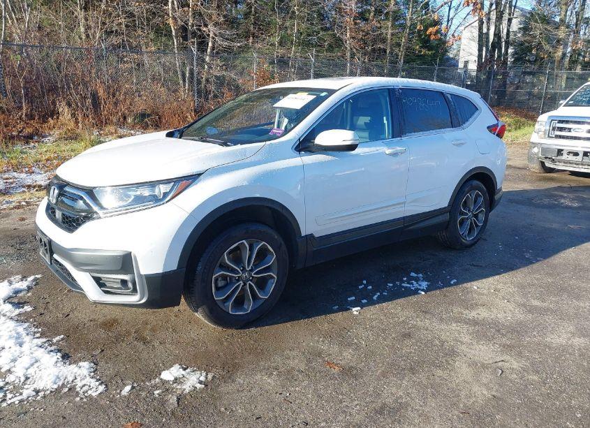 Photo 2 of 2022 Honda Cr-v AWD EX-L (VIN 2HKRW2H87NH647758)