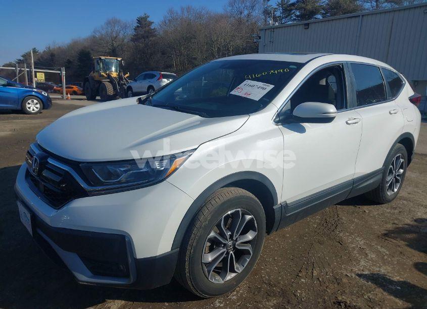 Photo 2 of 2021 Honda Cr-v AWD EX-L (VIN 2HKRW2H89MH615943)