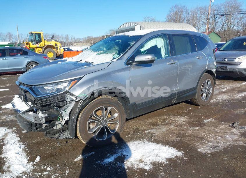 Photo 2 of 2021 Honda Cr-v AWD EX-L (VIN 2HKRW2H89MH684311)