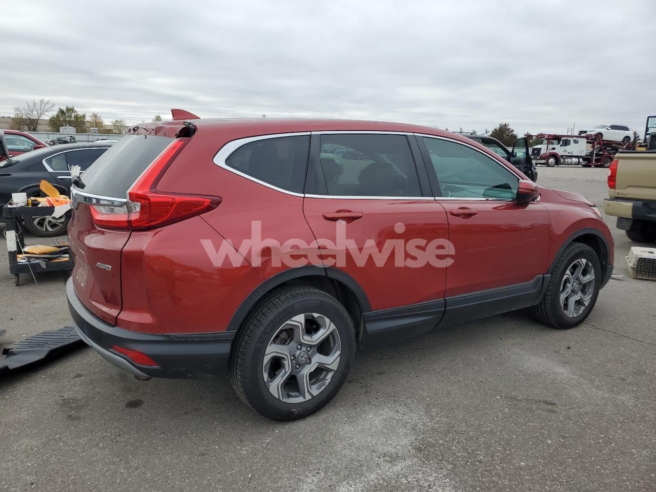 Photo 3 of 2018 HONDA CR-V EXL (VIN 2HKRW2H8XJH694695)
