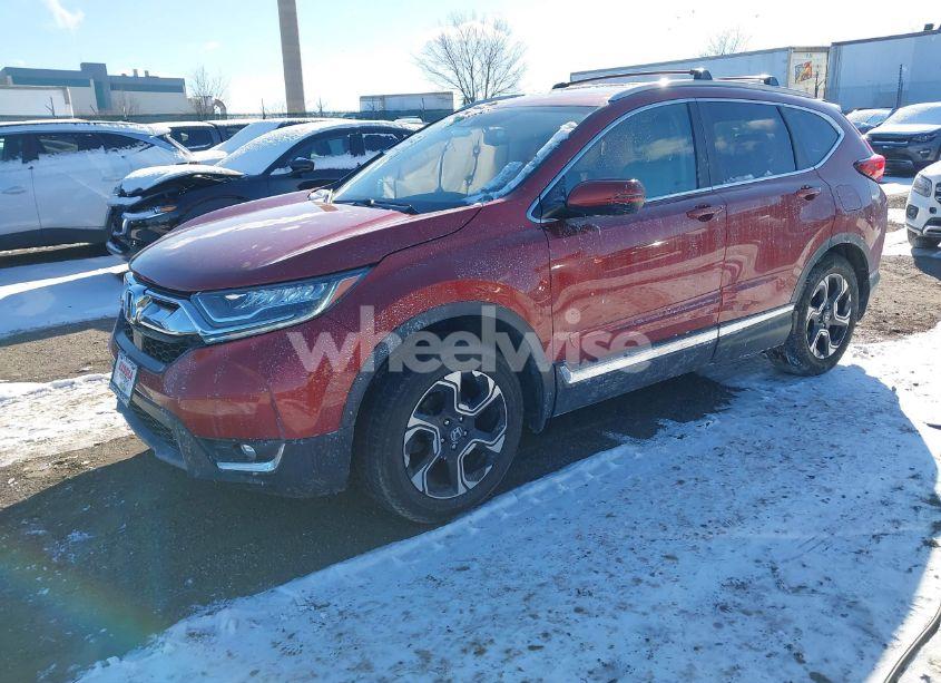 Photo 2 of 2017 Honda Cr-v TOURING (VIN 2HKRW2H91HH640219)