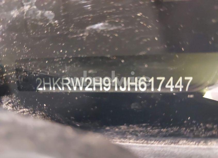 Photo 9 of 2018 Honda Cr-v TOURING (VIN 2HKRW2H91JH617447)