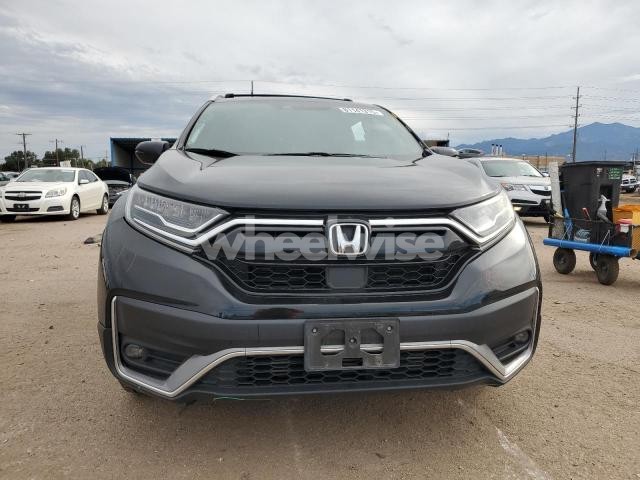Photo 2 of 2021 HONDA CR-V TOURING (VIN 2HKRW2H92MH616585)