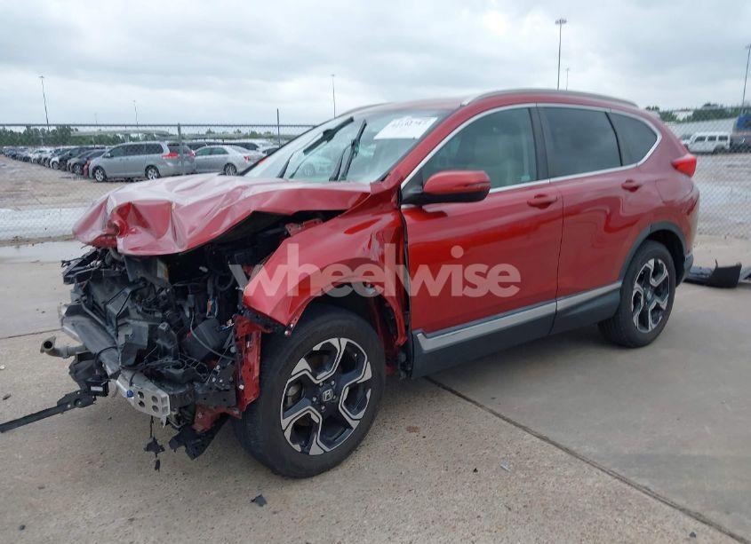 Photo 2 of 2019 Honda Cr-v TOURING (VIN 2HKRW2H94KH635555)