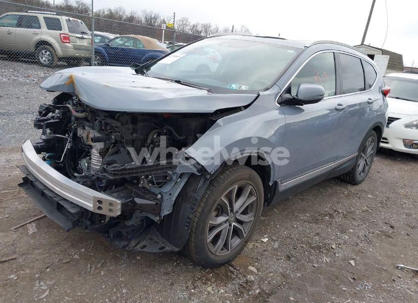 Photo 2 of 2020 Honda Cr-v AWD TOURING (VIN 2HKRW2H94LH669383)
