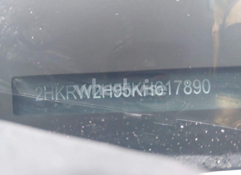 Photo 9 of 2019 Honda Cr-v TOURING (VIN 2HKRW2H95KH617890)