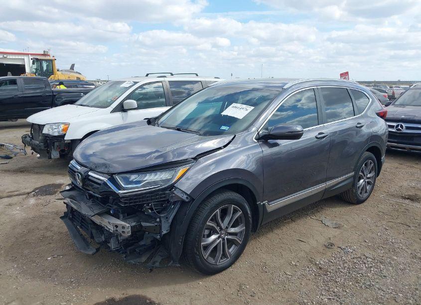 Photo 2 of 2022 Honda Cr-v AWD TOURING (VIN 2HKRW2H95NH657634)