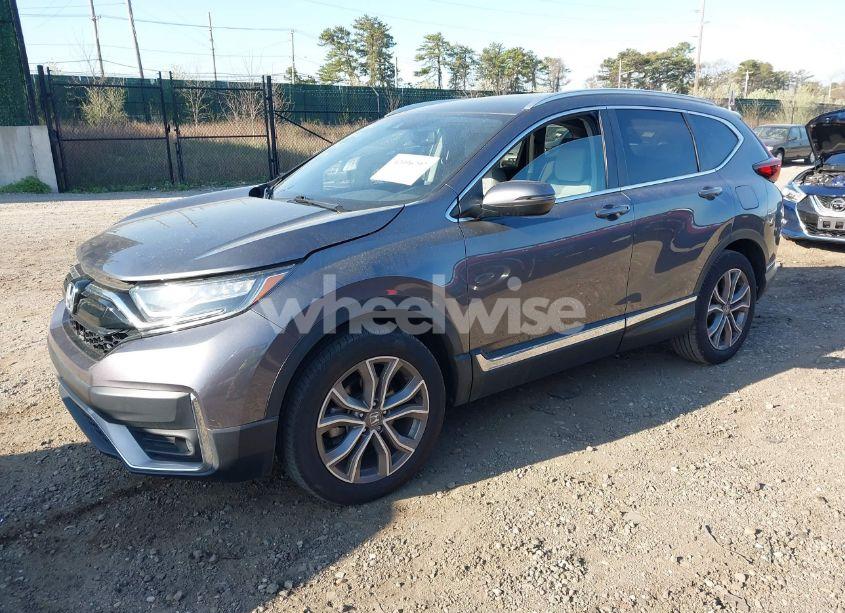 Photo 2 of 2022 Honda Cr-v AWD TOURING (VIN 2HKRW2H98NH650466)