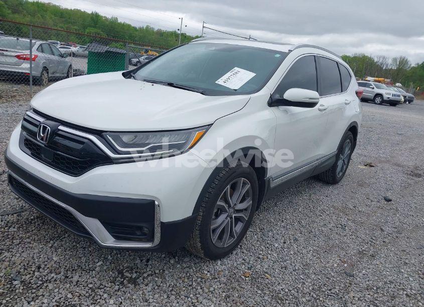 Photo 2 of 2022 Honda Cr-v AWD TOURING (VIN 2HKRW2H98NH653965)
