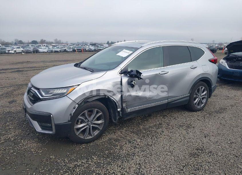Photo 2 of 2021 Honda Cr-v AWD TOURING (VIN 2HKRW2H9XMH212692)