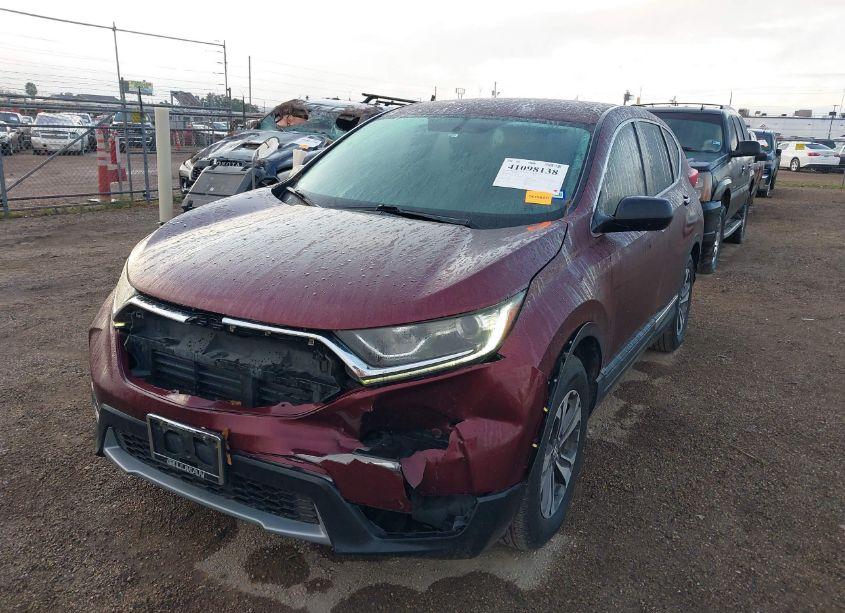 Photo 2 of 2018 Honda Cr-v LX (VIN 2HKRW5H31JH403765)