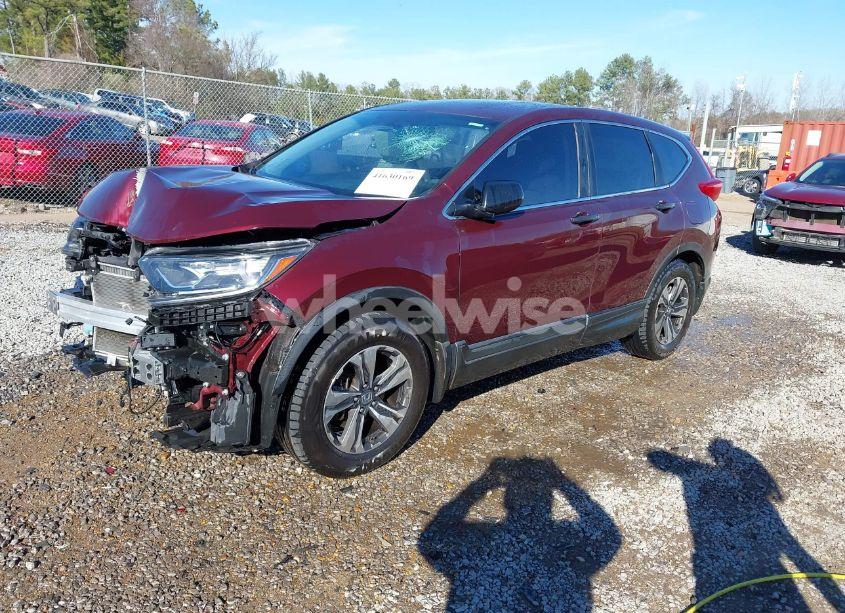 Photo 2 of 2018 Honda Cr-v LX (VIN 2HKRW5H31JH423420)