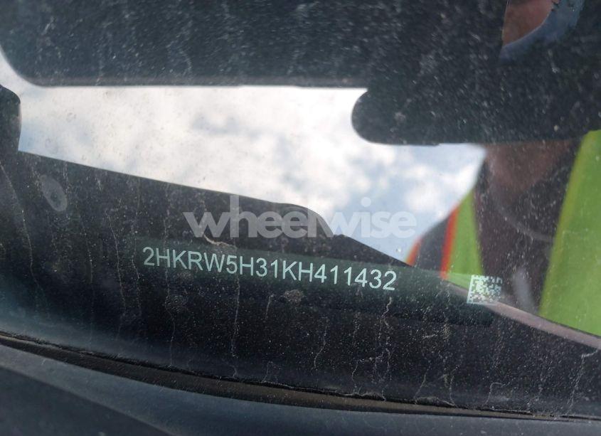 Photo 9 of 2019 Honda Cr-v LX (VIN 2HKRW5H31KH411432)