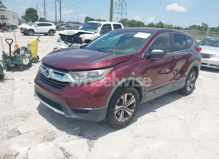 Photo 2 of 2018 Honda Cr-v LX (VIN 2HKRW5H34JH402805)