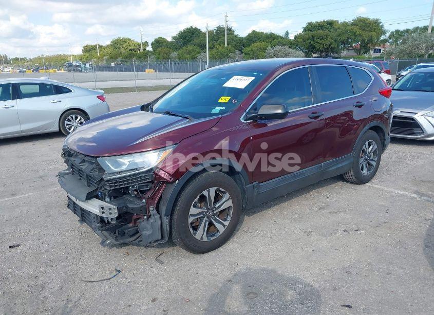 Photo 2 of 2019 Honda Cr-v LX (VIN 2HKRW5H34KH407844)