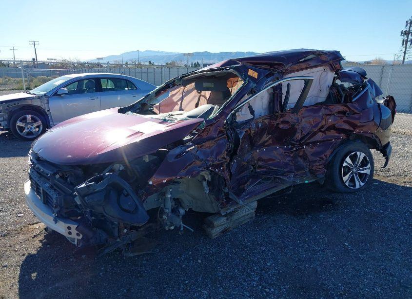 Photo 2 of 2018 Honda Cr-v LX (VIN 2HKRW5H36JH415541)