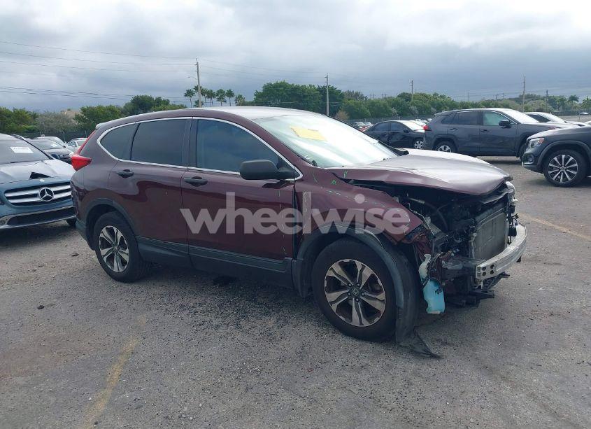 2018 Honda Cr-v LX (VIN 2HKRW5H37JH410848) main photo