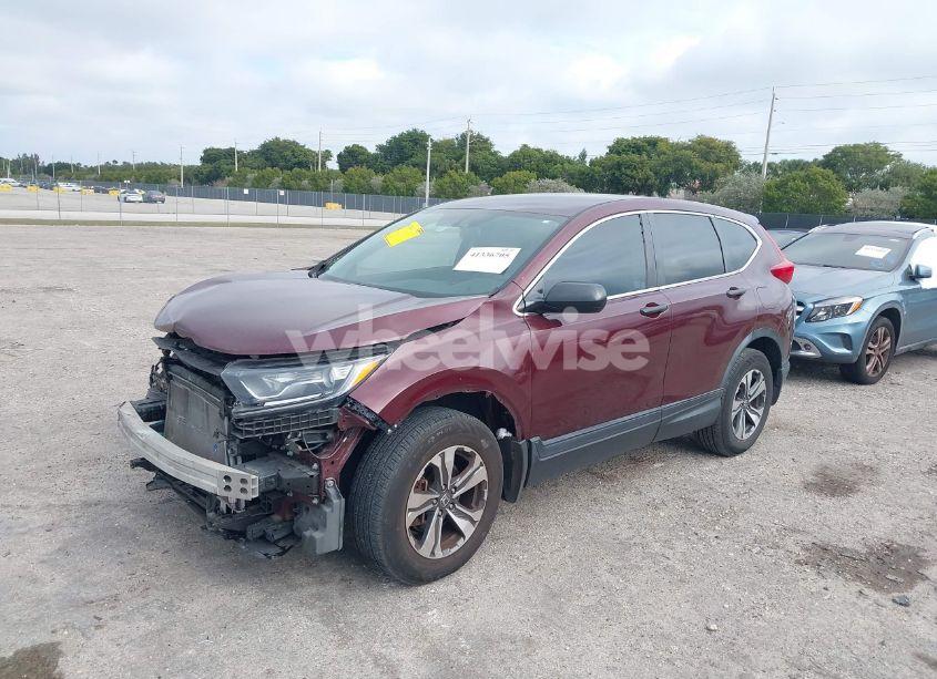 Photo 2 of 2018 Honda Cr-v LX (VIN 2HKRW5H37JH410848)