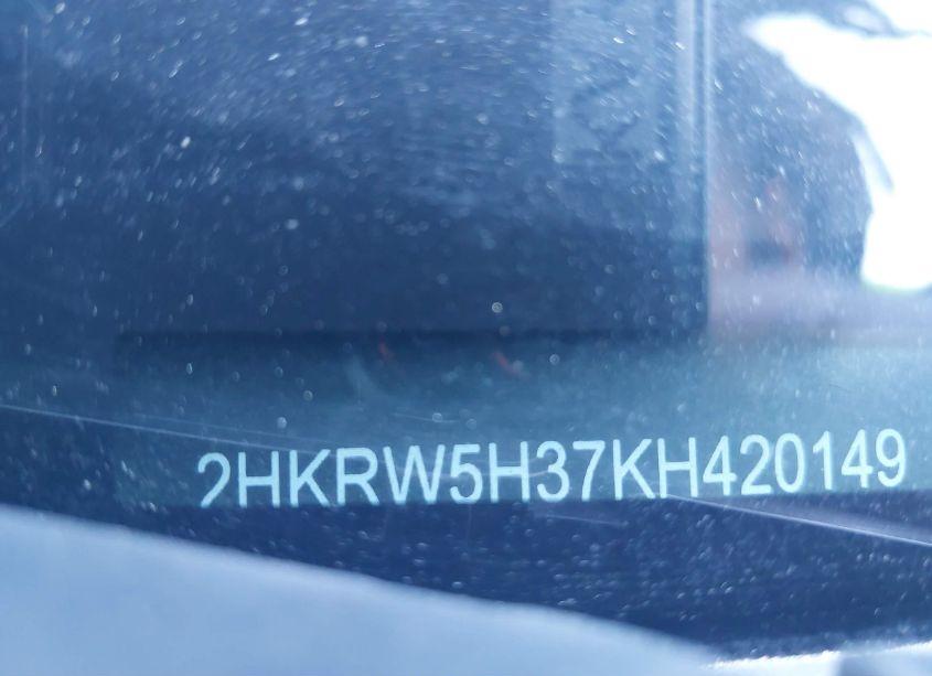 Photo 9 of 2019 Honda Cr-v LX (VIN 2HKRW5H37KH420149)