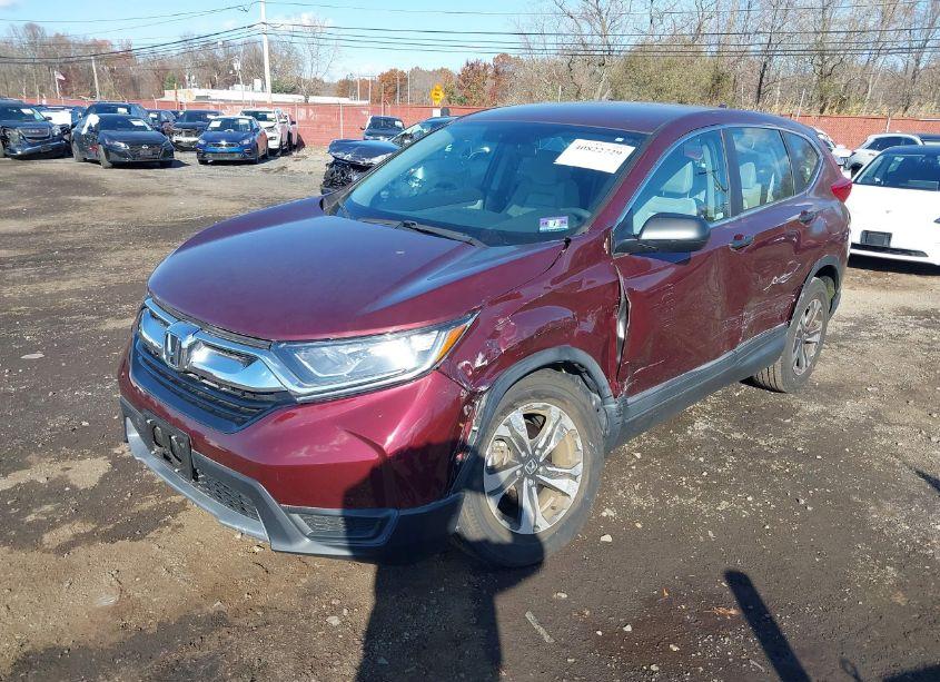 Photo 2 of 2019 Honda Cr-v LX (VIN 2HKRW6H31KH222625)